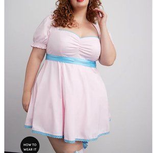 Pink Classic "Doll" Costume (dress only) NWT Torrid Size 1X